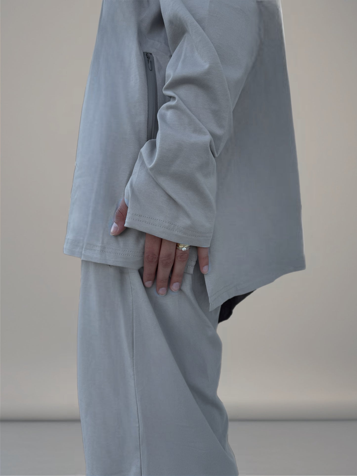 Haut Sporty Gris